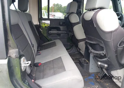 2008 Jeep Wrangler Unlimited X из США, поврежденный, VIN 1J4GA39148L504578